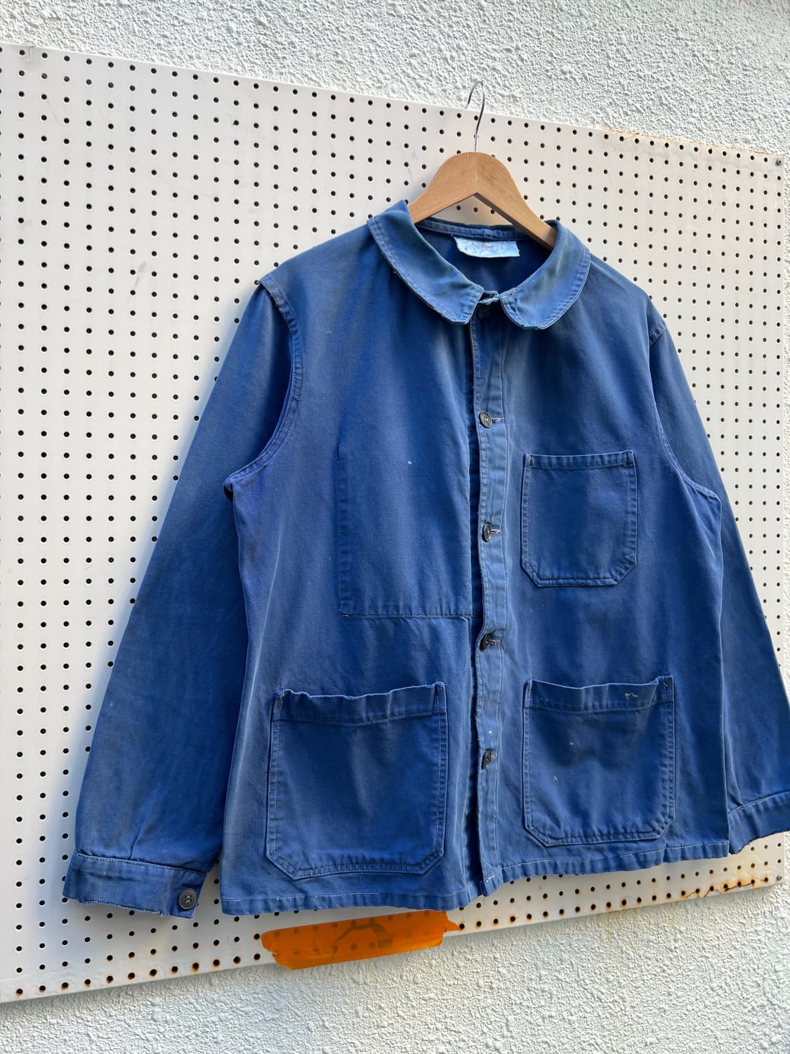 1950s HARD FADED OLD FRENCH 빈티지프렌치워크자켓 상품이미지3