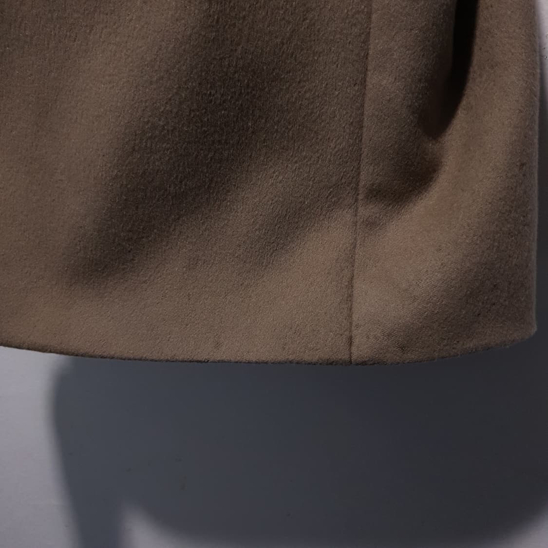 실측 XL) COOR 쿠어 울 리치 블렌드 캐시미어 20 싱글 코트 자켓 상품이미지5