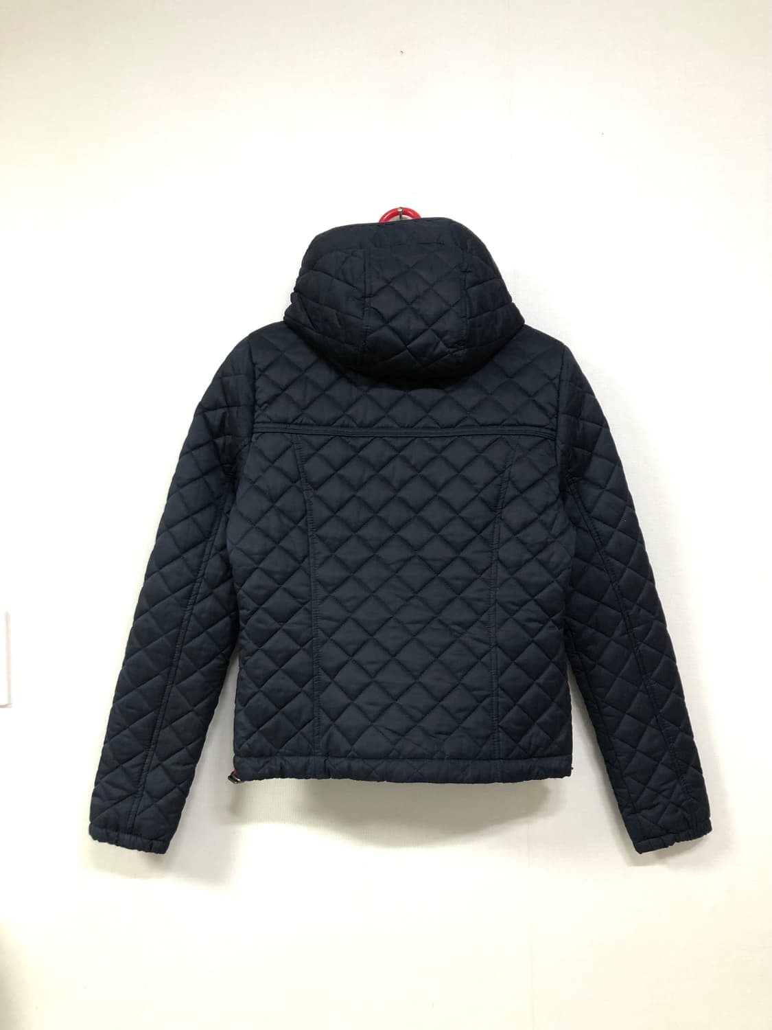 아베크롬비 여성 후드 퀼팅 누빔 자켓 _ 네이비 XS 상품이미지7