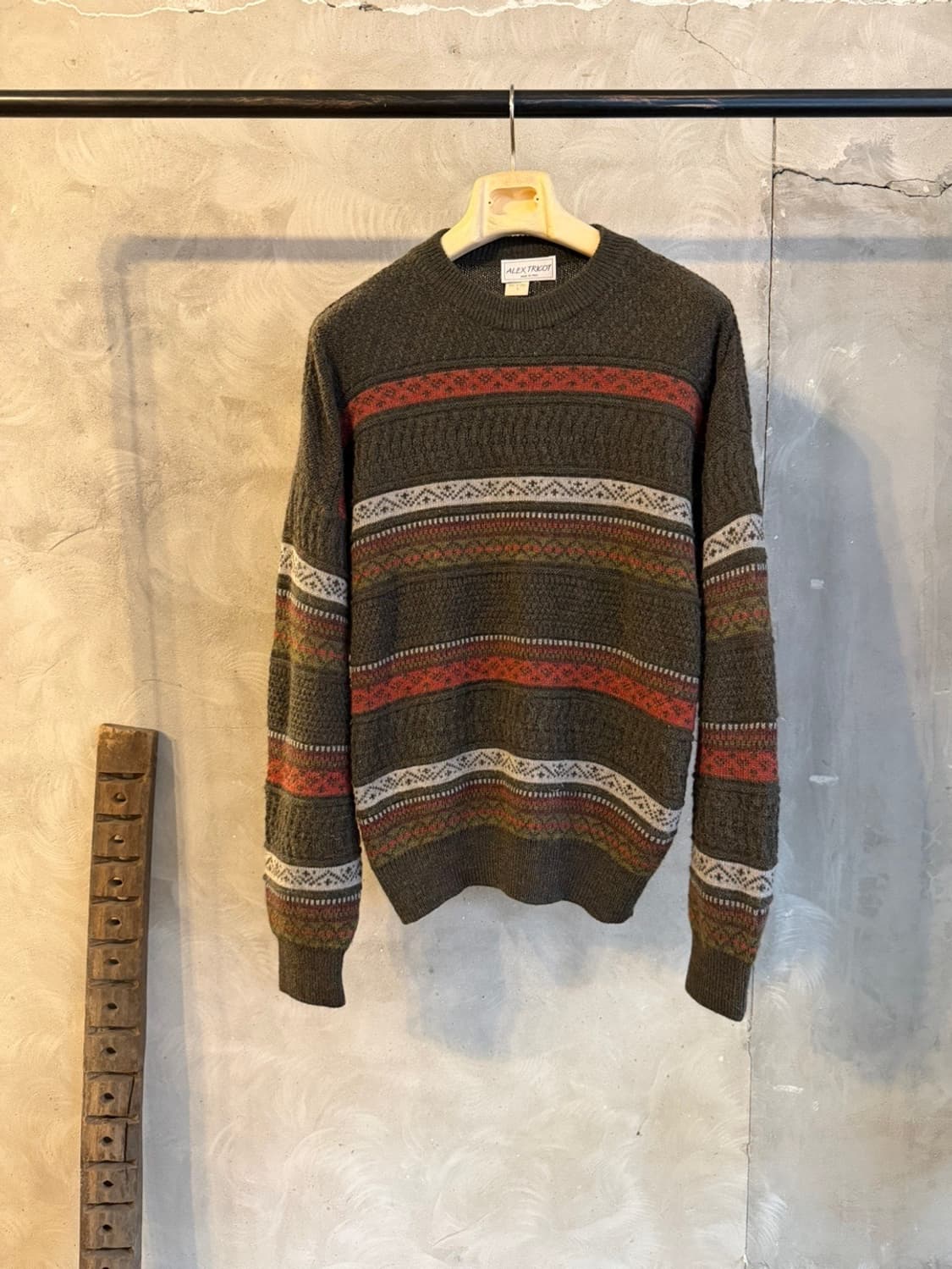 알렉스 트리콧 페어아일 니트 105 상품이미지1