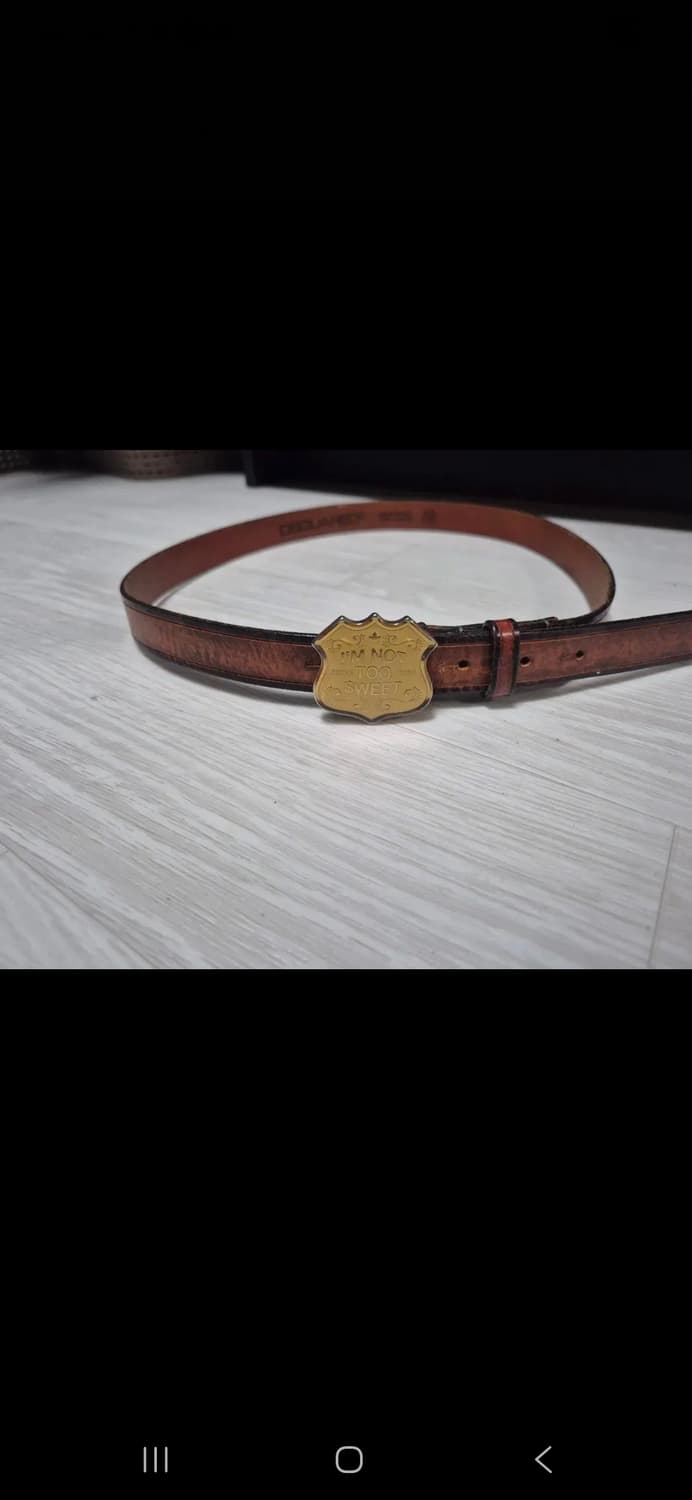 디스퀘어드 슬림 벨트 상품이미지1