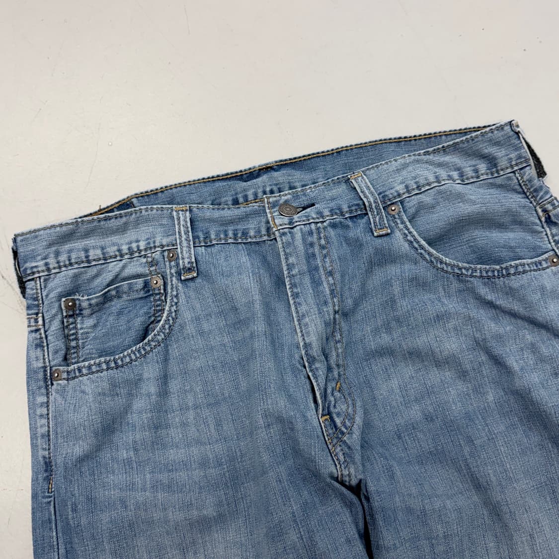 리바이스 569 새깅 워싱 와이드 스케이터 데님팬츠 상품이미지4