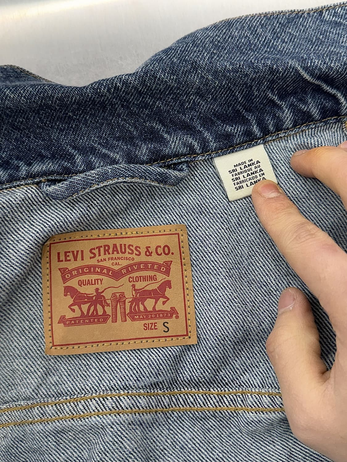 리바이스 블루 트러커 데님 자켓 상품이미지7