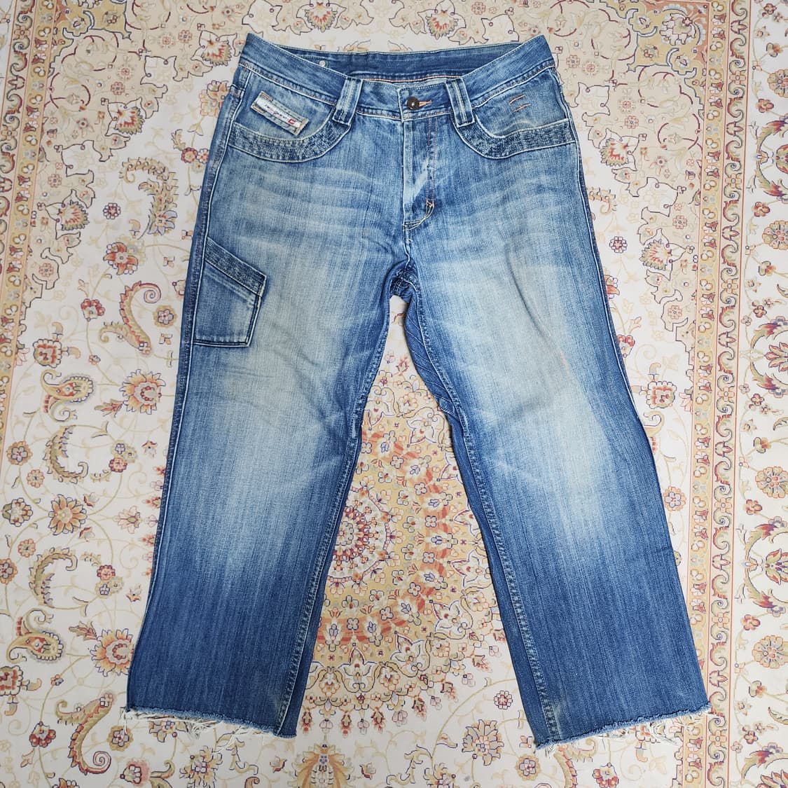 디젤 스트레이트핏 데님 팬츠 32 (00ECALA6001) 상품이미지2