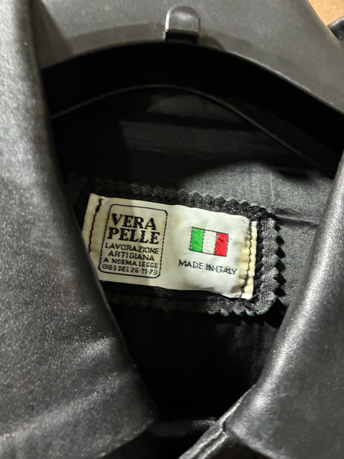 레더 카코트 made in italy (105 상품이미지2