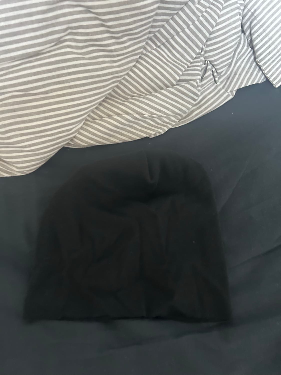 이니어 252 COTTON RIB BEANIE (BLACK) 비니 상품이미지3