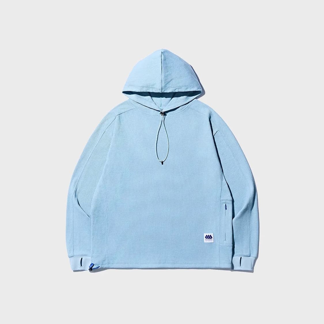 새상품) 매든 라인드 와플 후디 스카이블루 상품이미지1