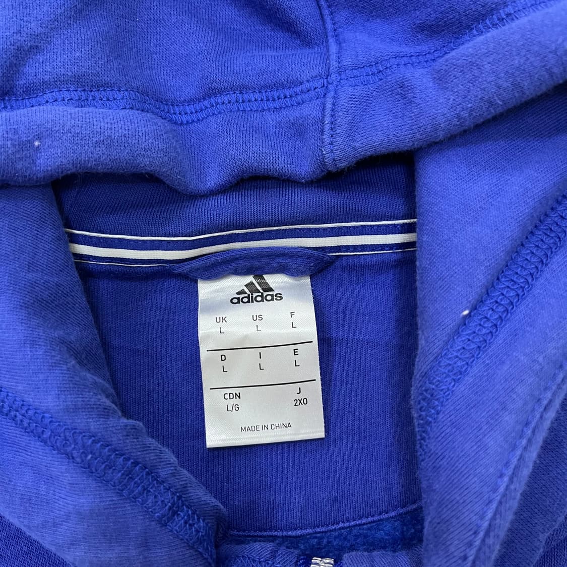 L 아디다스 첼시FC 후드 집업 0323M 상품이미지2