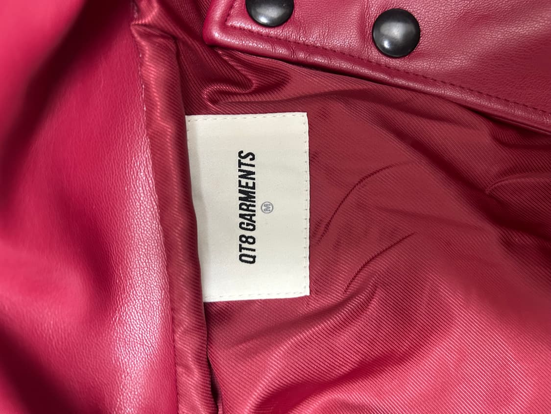 qt8 garments 레더 자켓 상품이미지7
