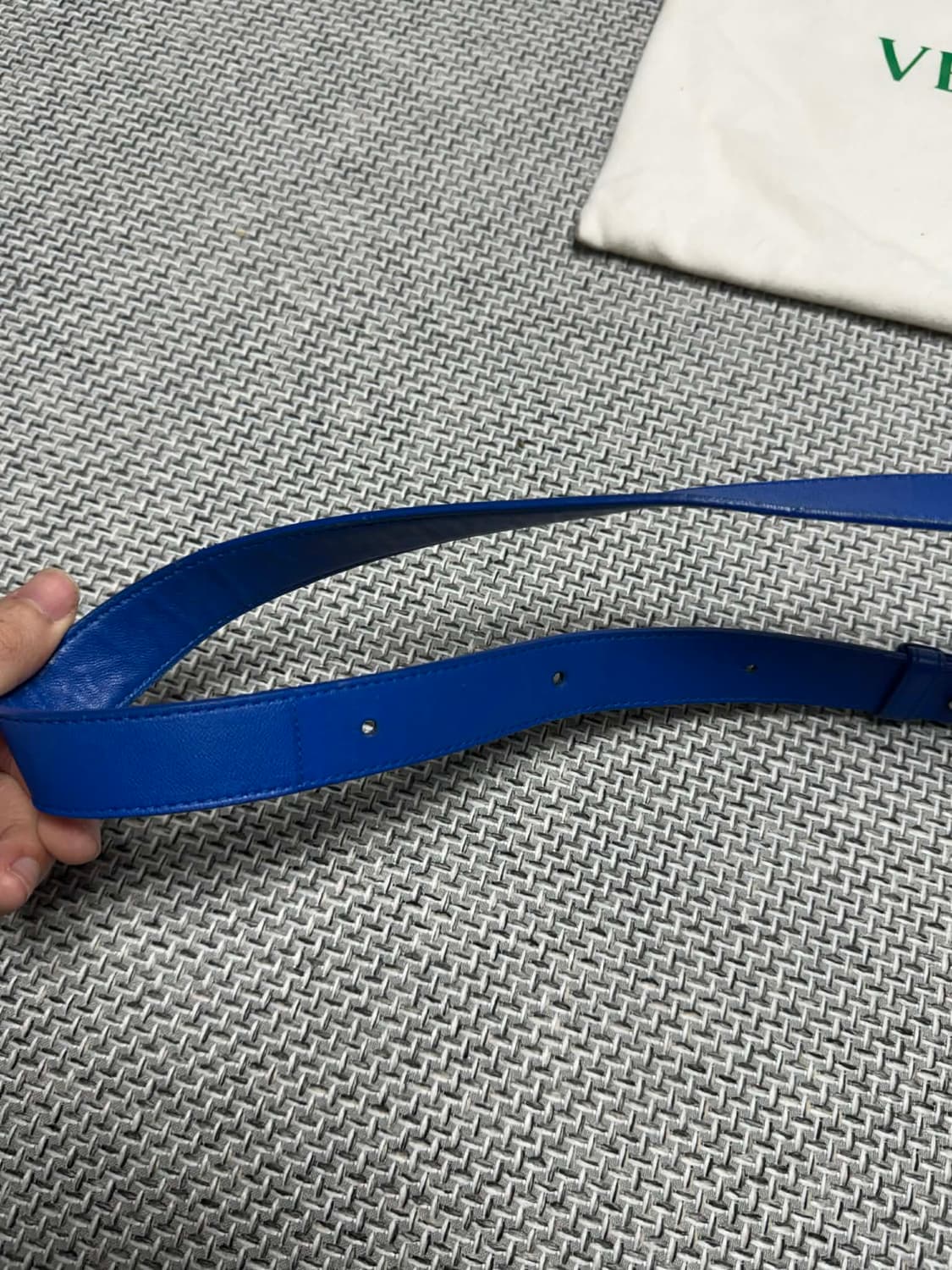 보테가베네타 카세트백 블루 상품이미지5