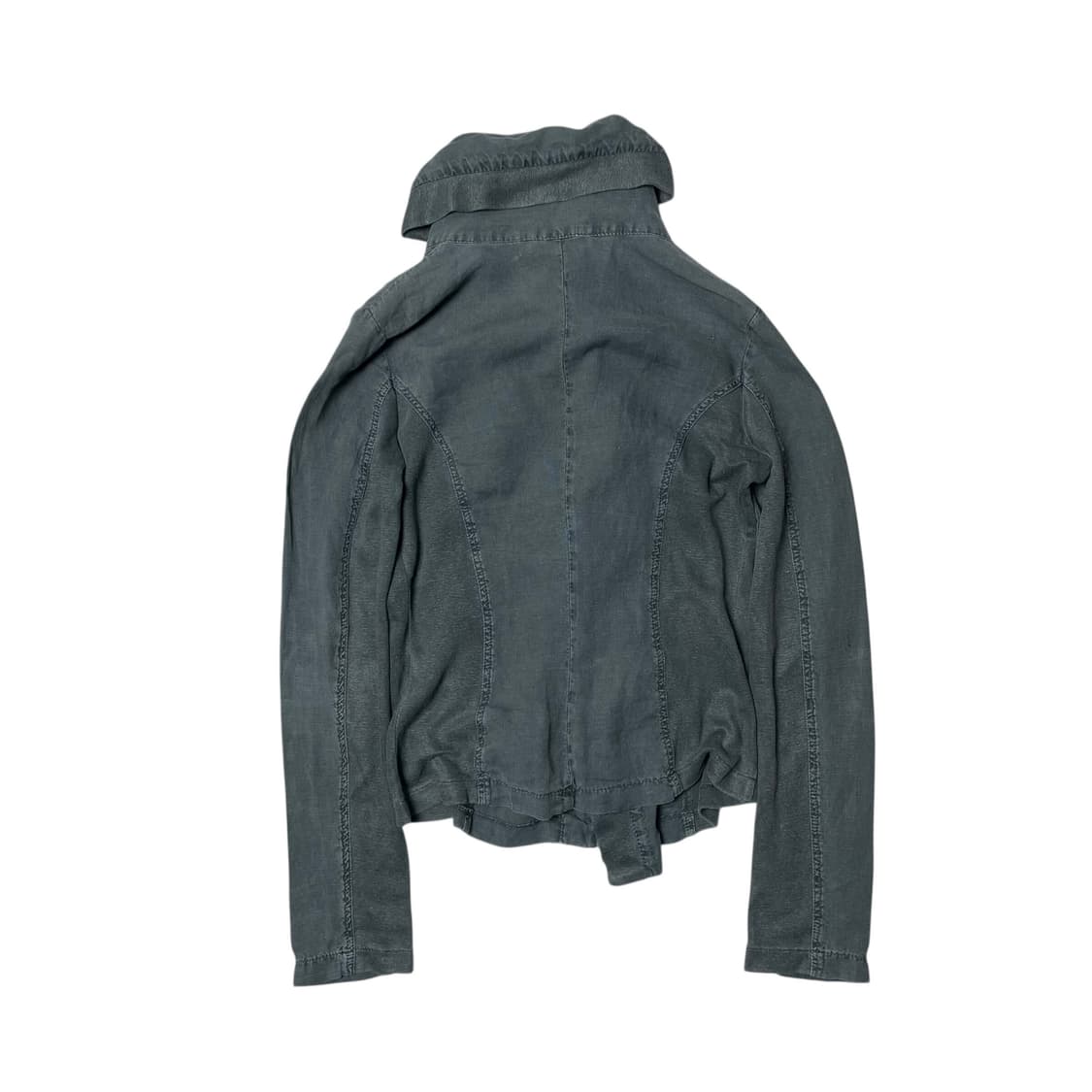 Tandem 하이넥 린넨 블렌드 집업 자켓 (italy made) 상품이미지6