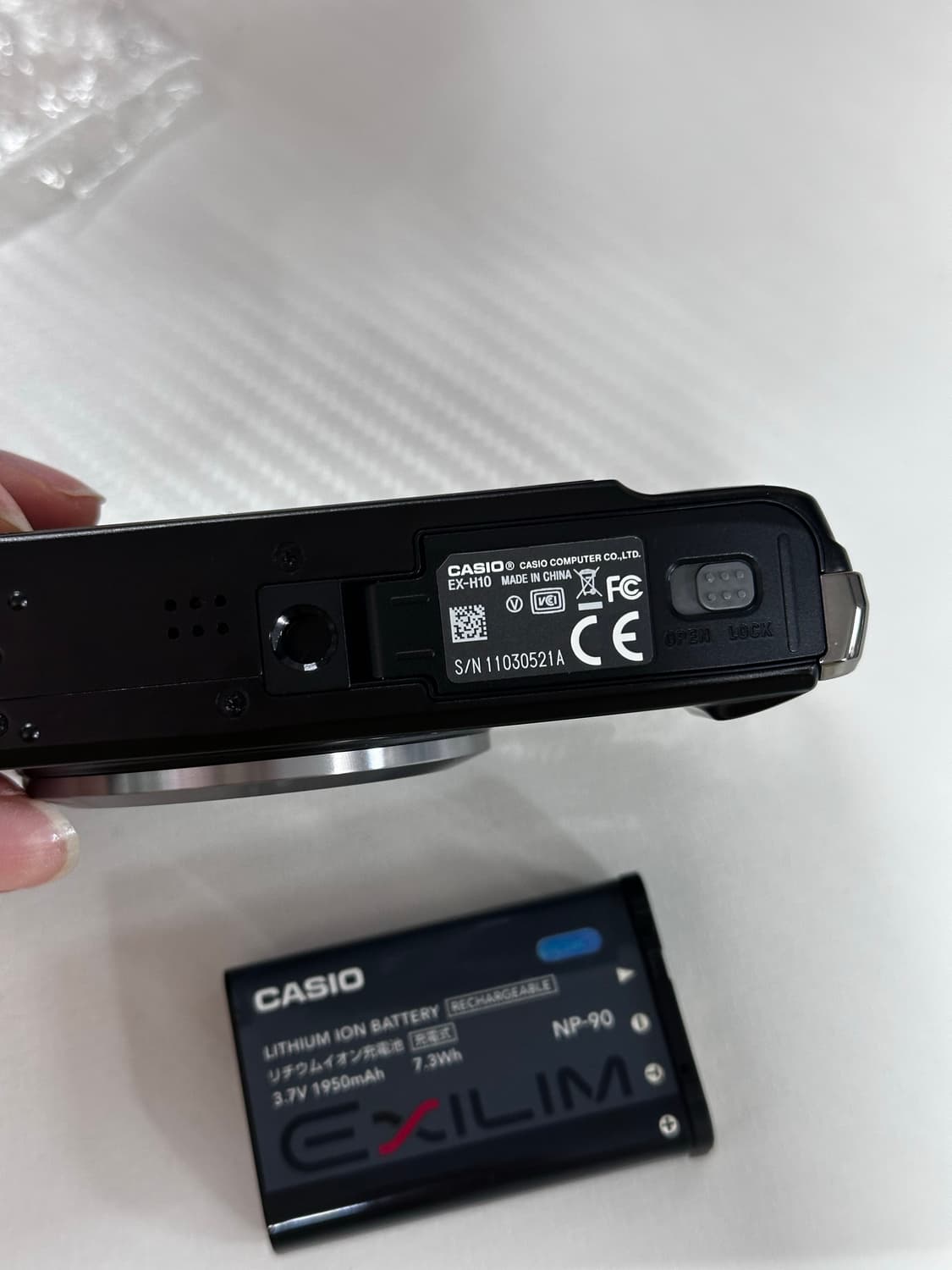 Casio ex-H10 디카 블랙 상품이미지3