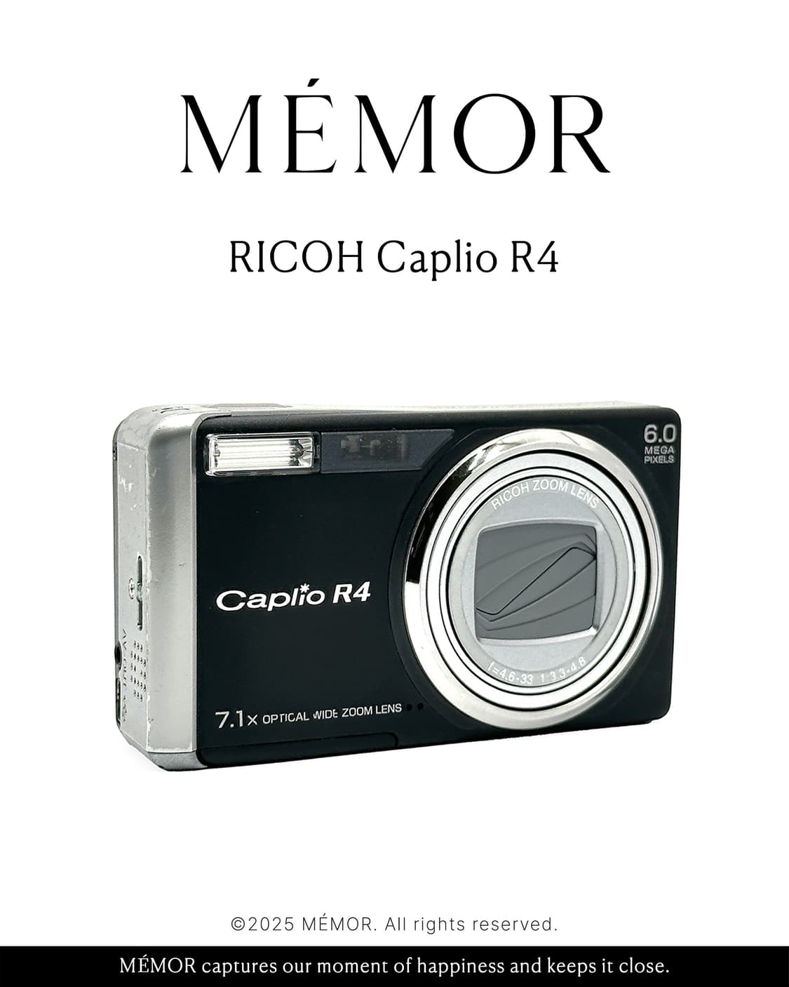 희귀모델/필카무드 작례✨RICOH Capilo R4 리코 디카 카메라 상품이미지2