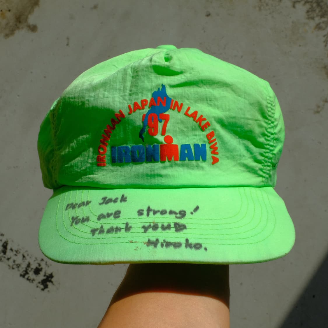 1990’s Ironman 1997 Japan lake Biwa Cap 상품이미지2