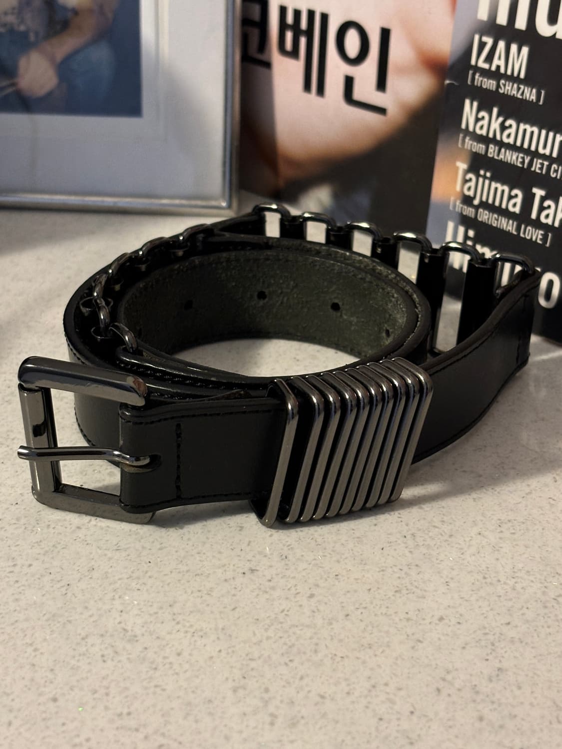 Kiyoko takase 레더 벨트 상품이미지1