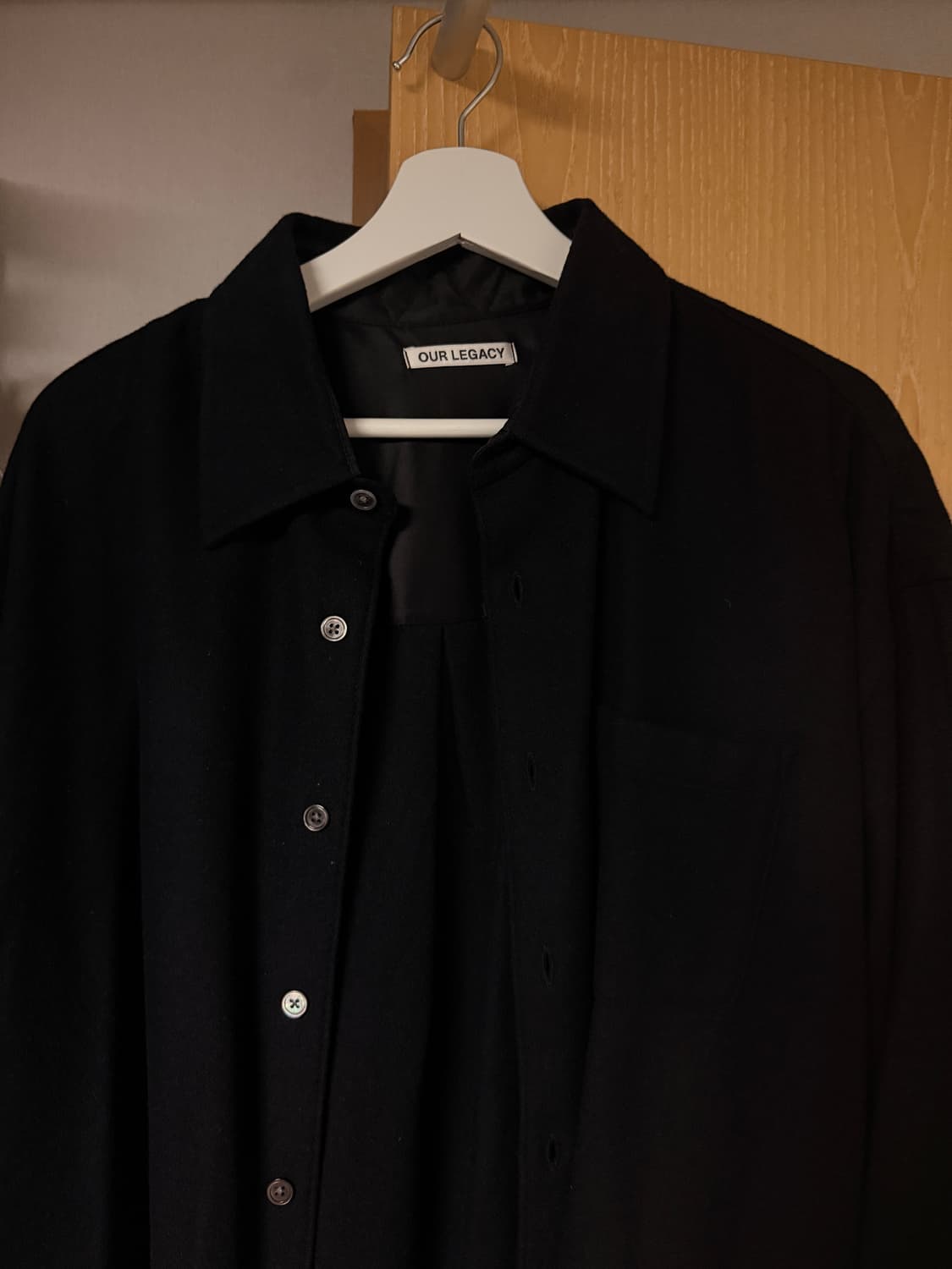 아워레가시 울 캐시미어 셔츠 50 상품이미지2