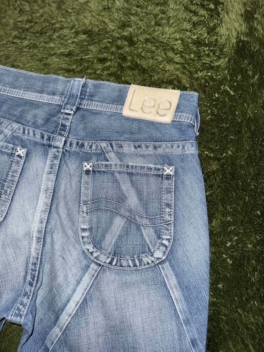 [S] 유나이티드 애로우즈 X LEE 리 재팬 데님 팬츠 인디고 상품이미지9