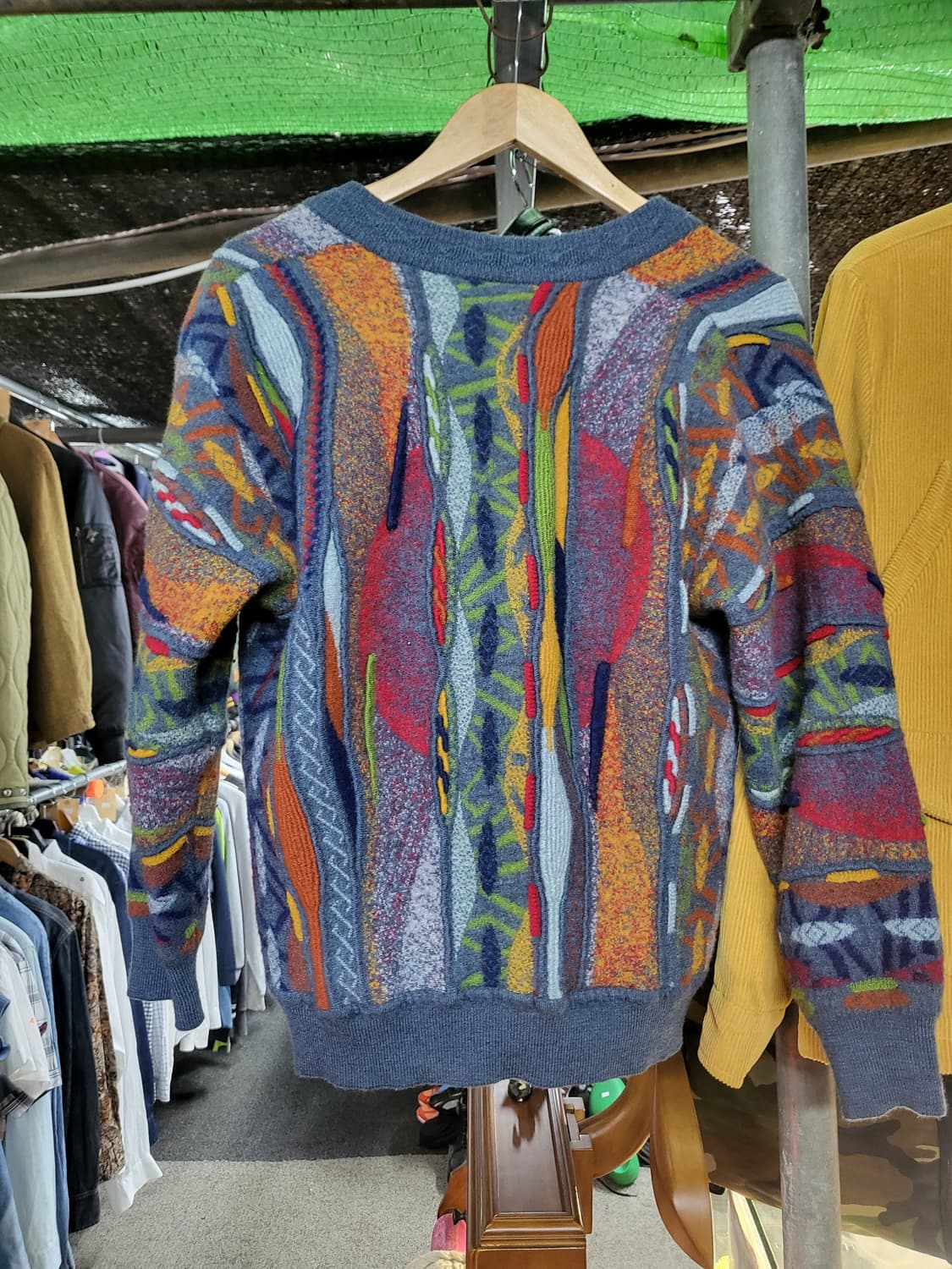 Geocu 빈티지 패턴 가디건 상품이미지2