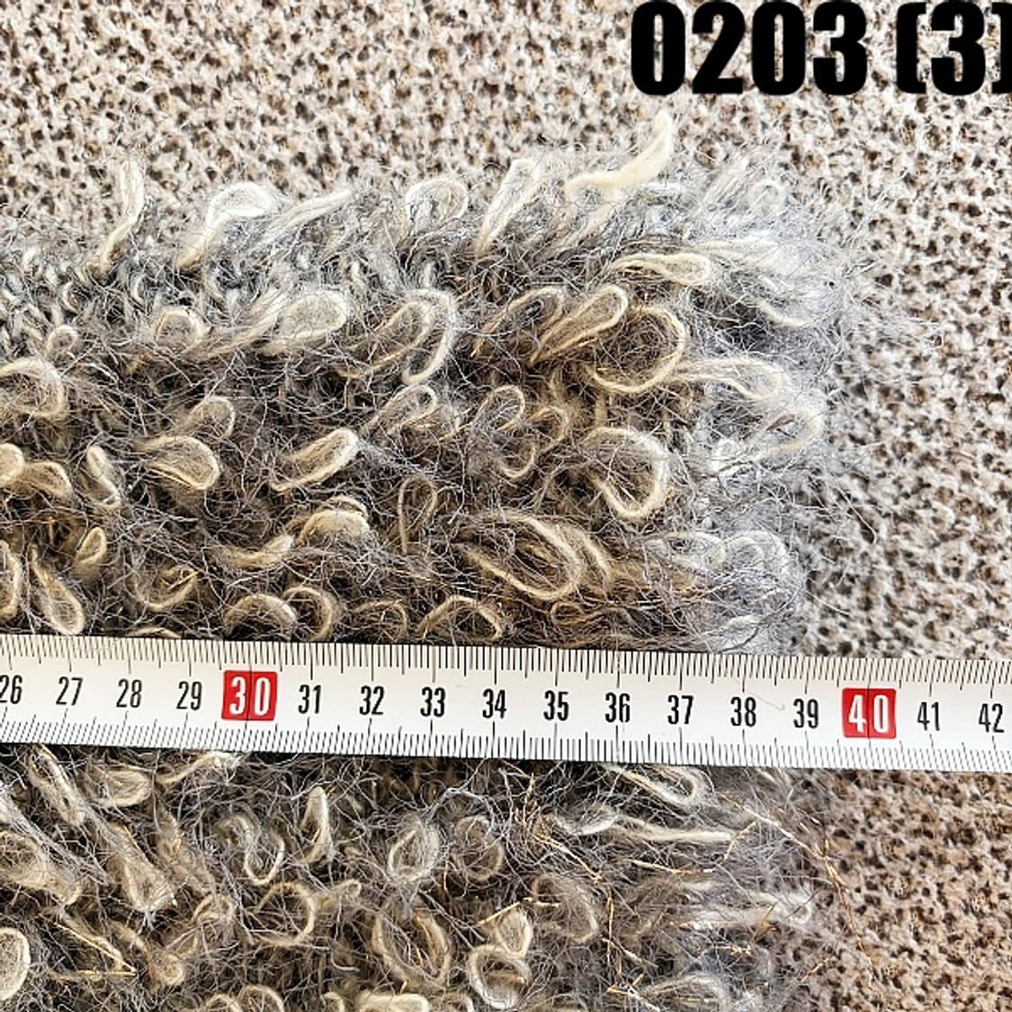 [실측확인] 빈티지 뽀글이 크롭 가디건 상품이미지4