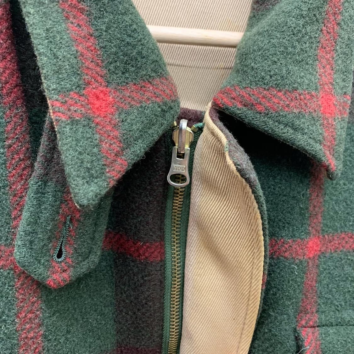 폴로 랄프로렌 컨트리 그린 타탄체크 울 자켓 상품이미지6