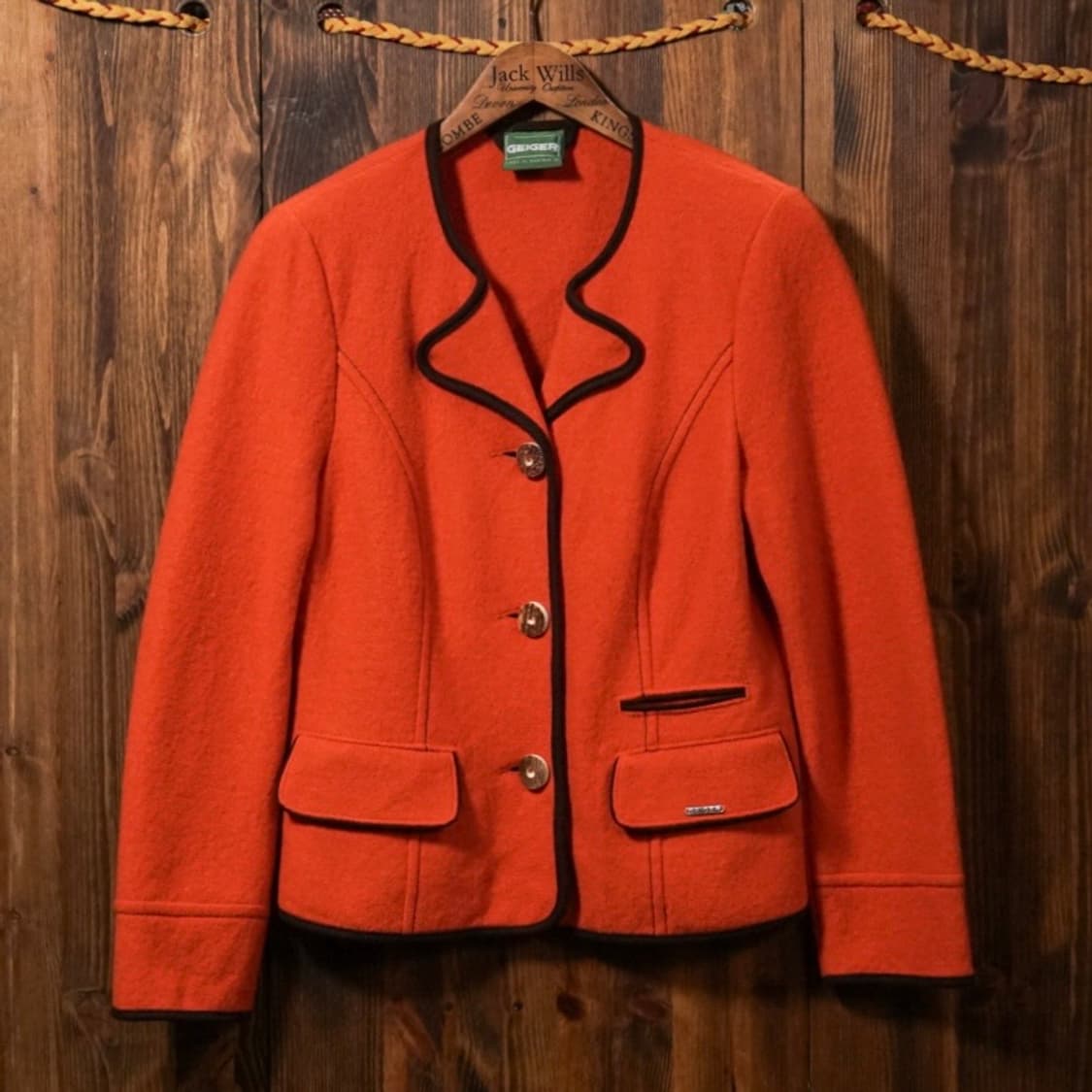 Gieger Austria 빈티지 울 자켓 상품이미지1