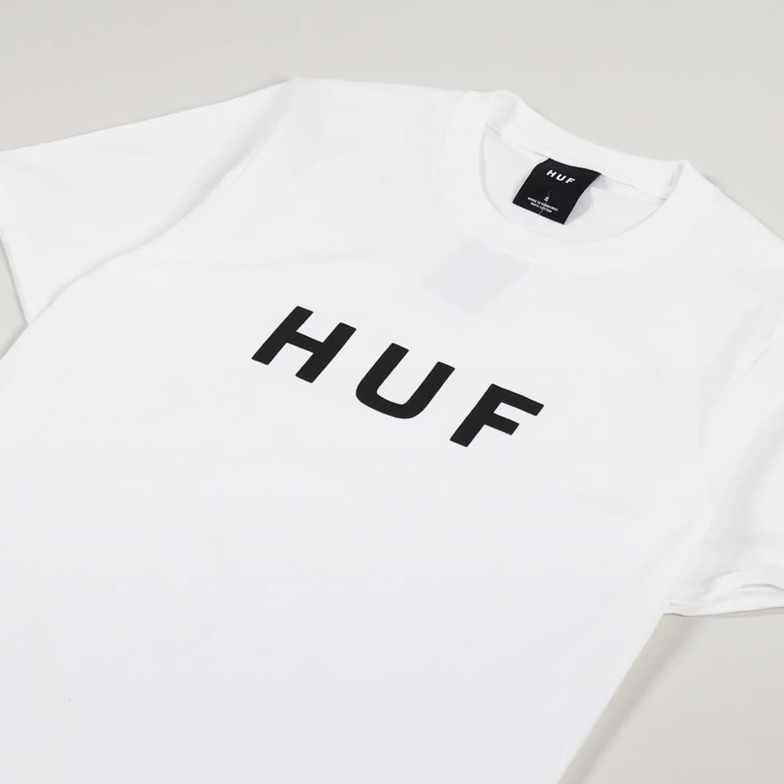 허프 HUF 로고 화이트 반팔 티셔츠 상품이미지5