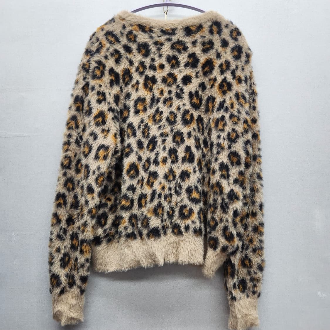 자라 Zara 호피 레오파드 패턴 가디건 L(L) 상품이미지4
