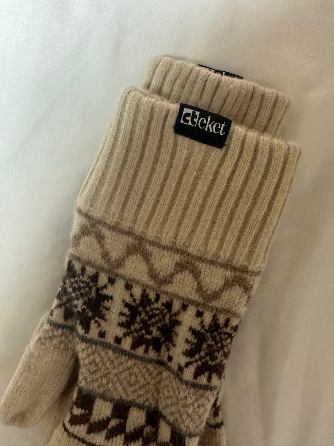 테켓 캐롤 글로브 장갑 상품이미지3