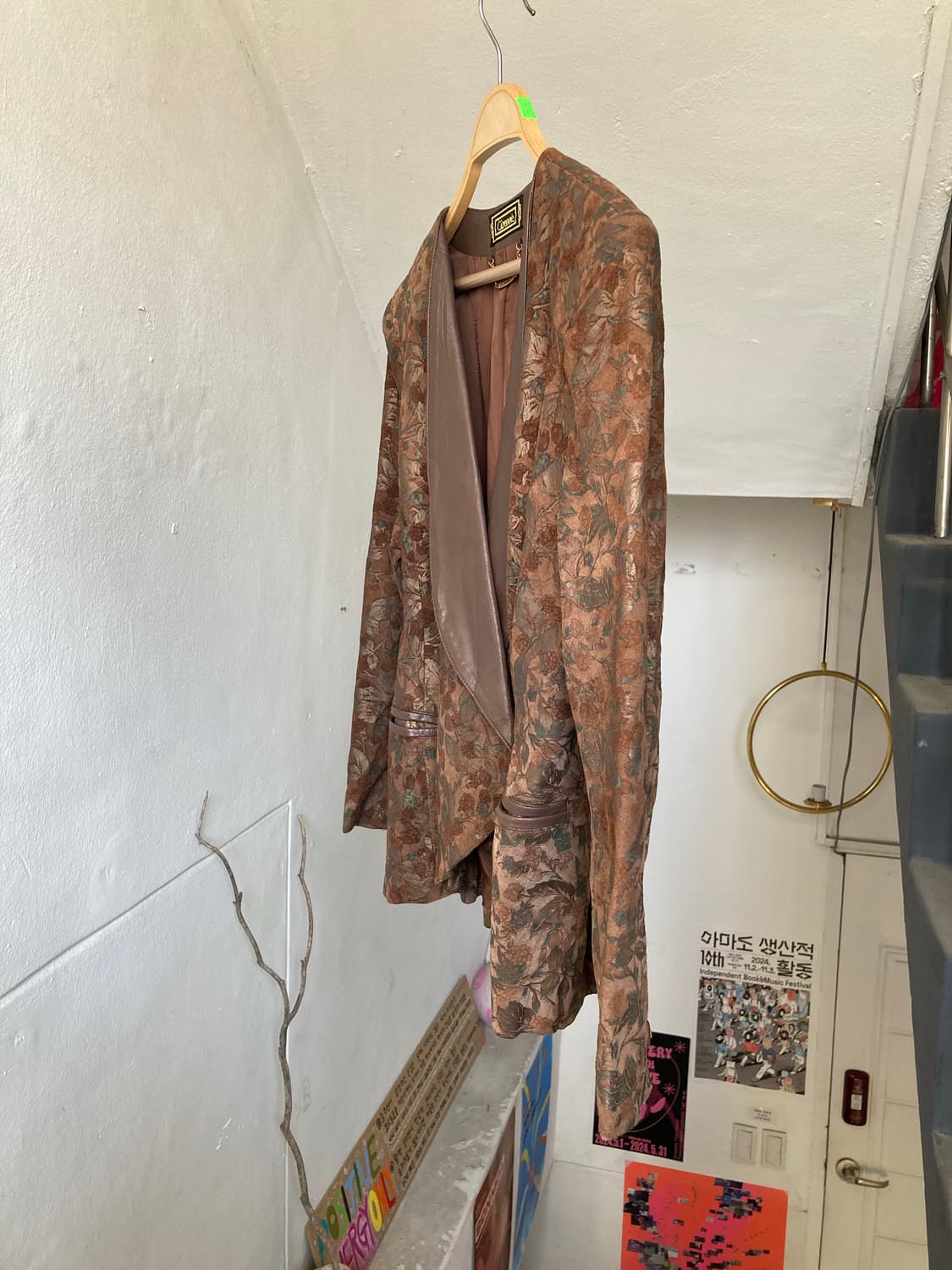 리얼 레더 패턴 자켓 상품이미지4