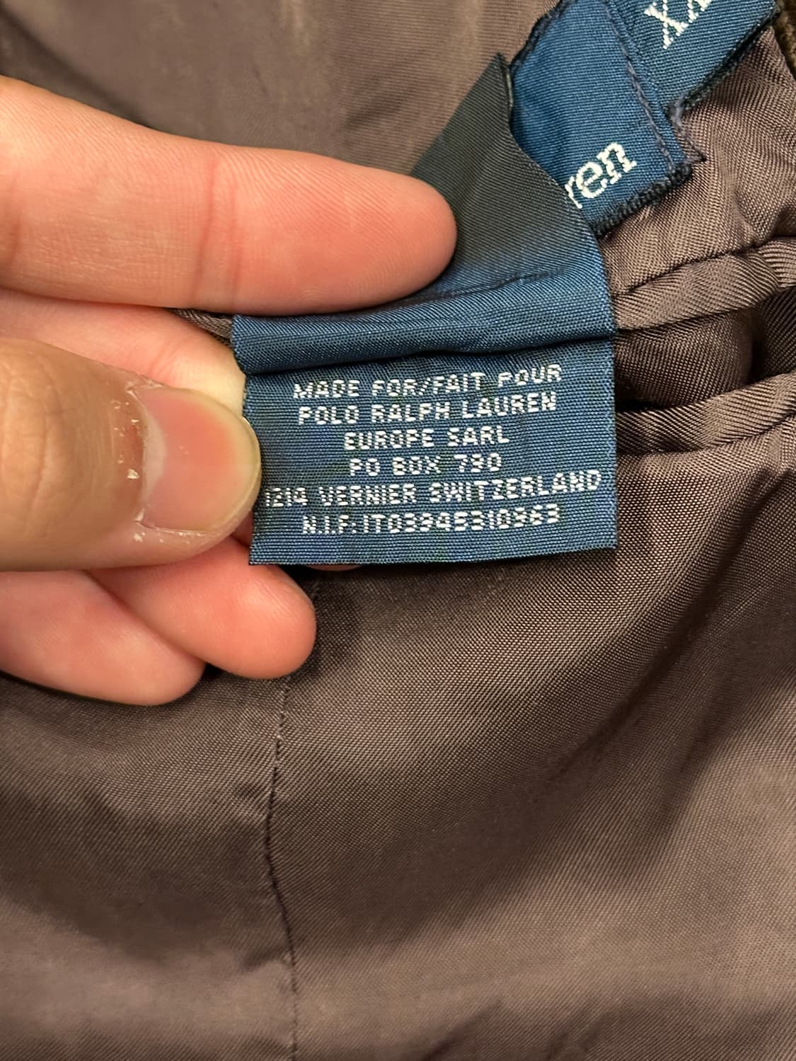 90s 폴로 랄프로렌 코듀로이 자켓 XXL 상품이미지7