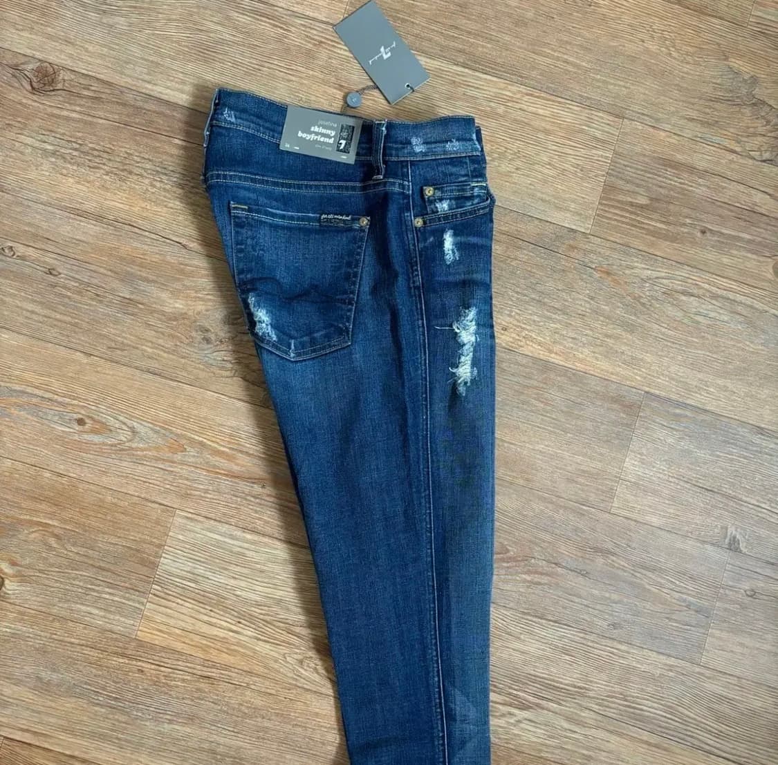 새제품 세븐진 24 스키니 보이프렌드 데님 청바지 미국 수입 정품 상품이미지2