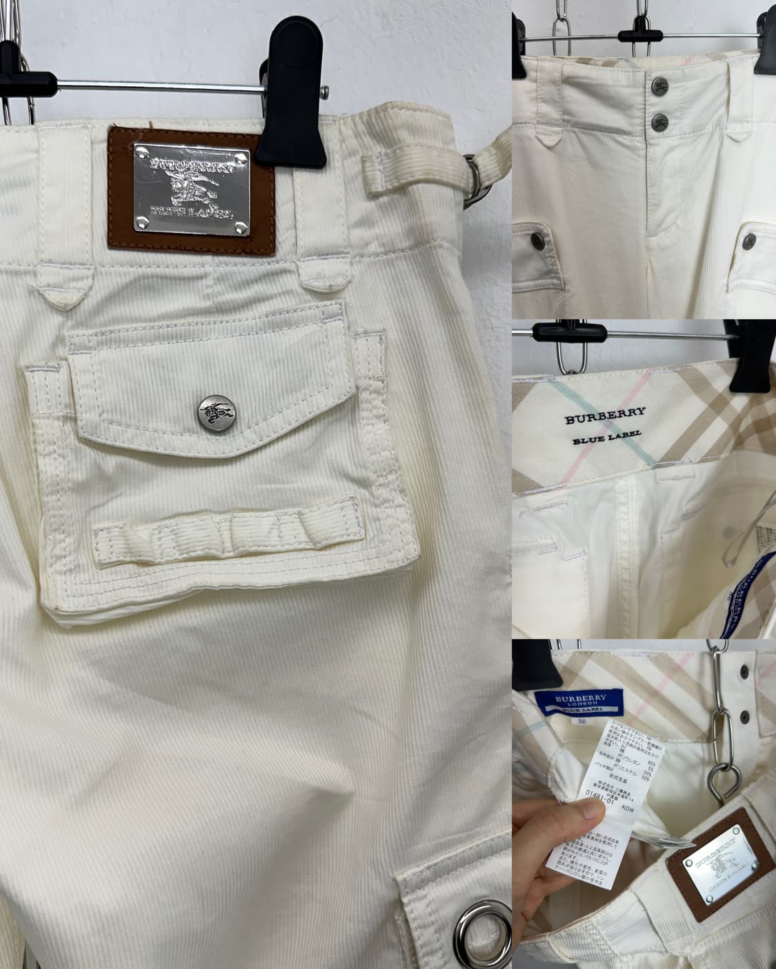 Burberry Blue Label Cotton Multi-Pocket  상품이미지10