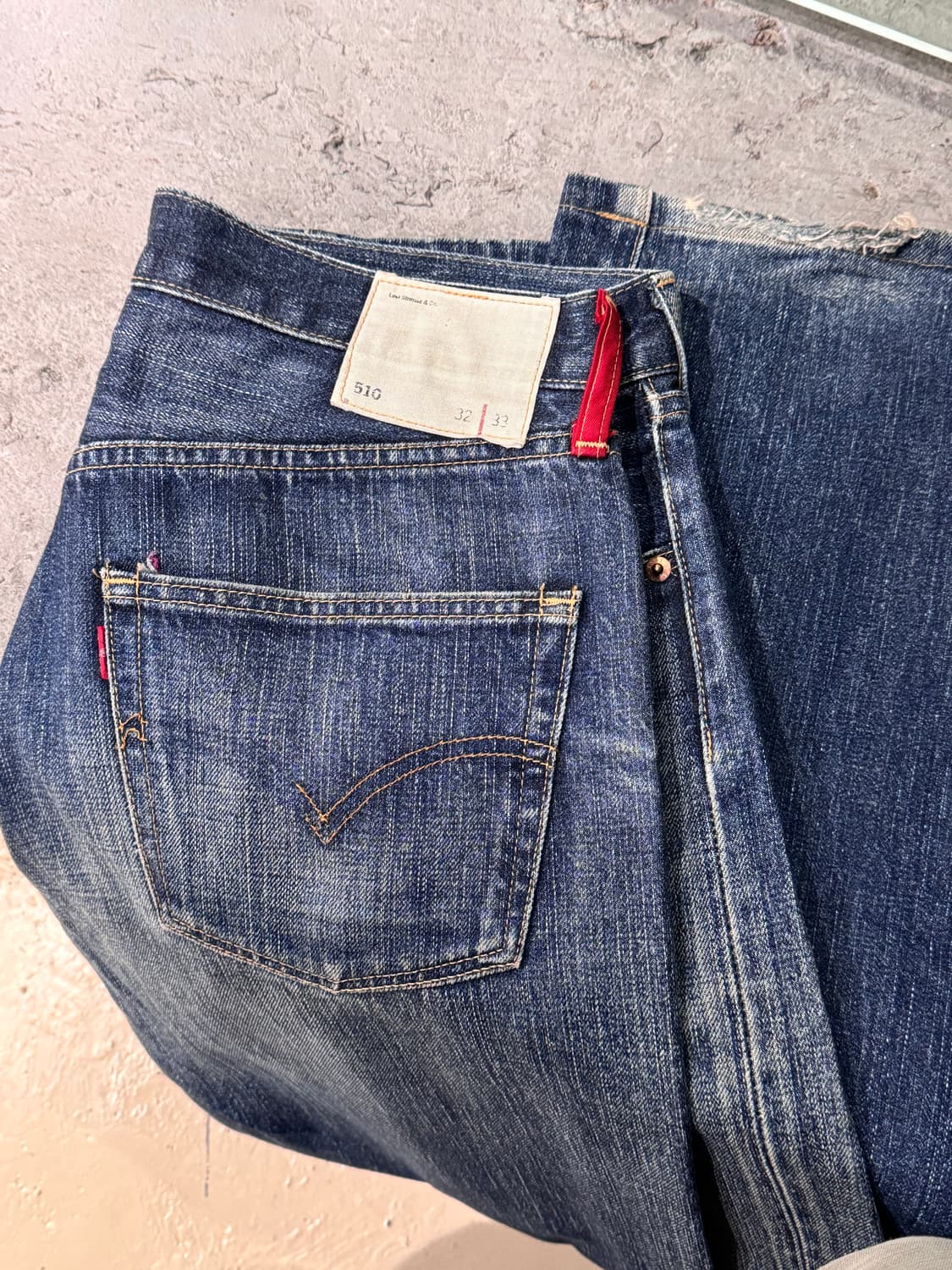 리바이스 510 재팬 워시드 데님팬츠  상품이미지1