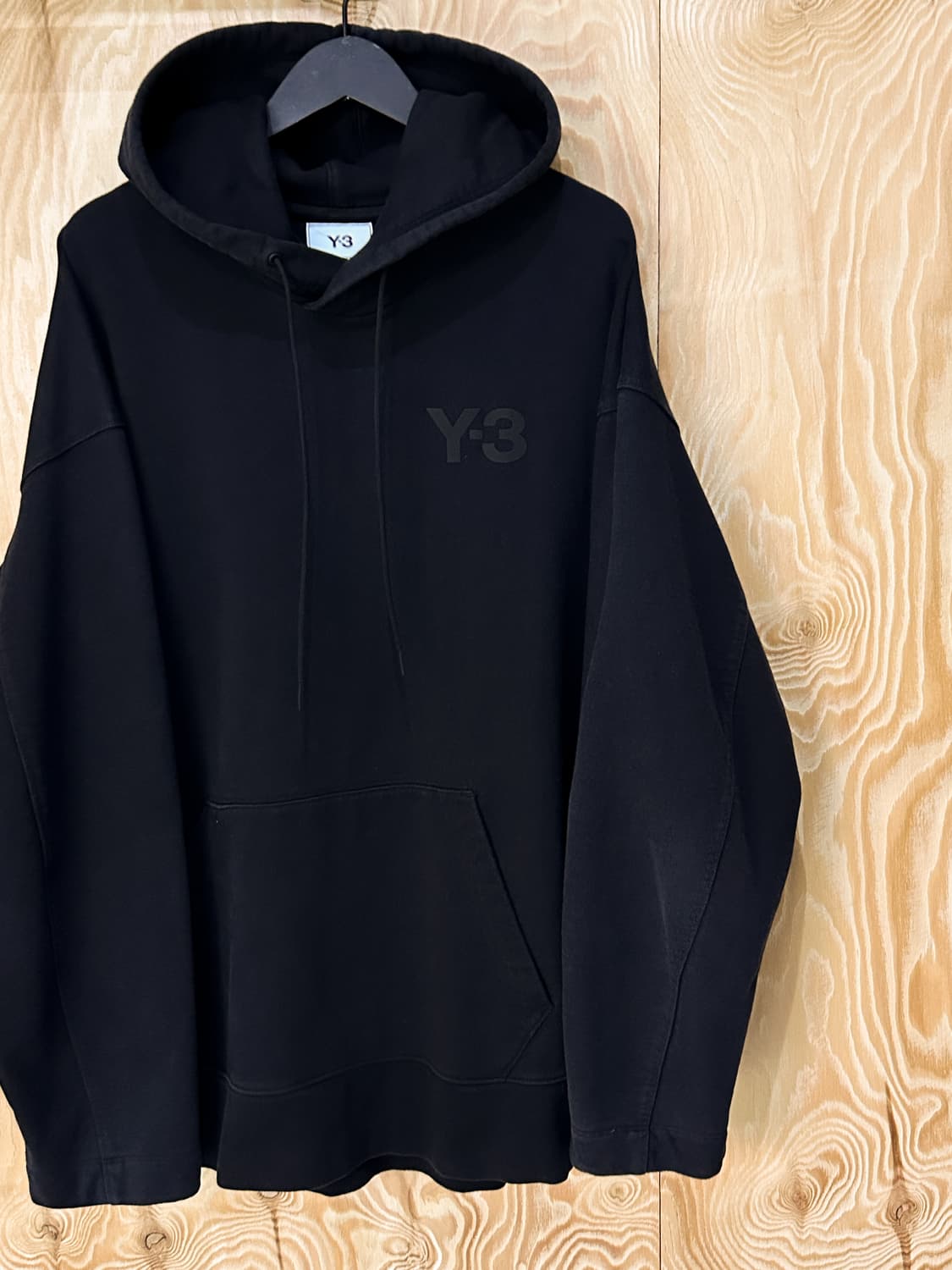 Y-3 클래식 로고 오버사이즈 후드티 상품이미지4