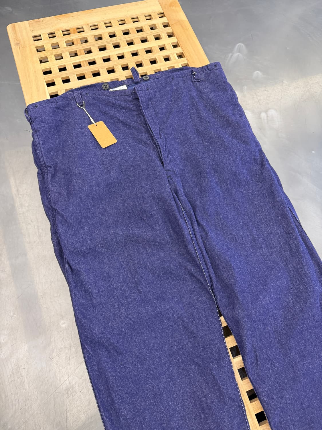 OLD EURO KWW DENIM FRENCH 데님 프렌치워크팬츠 상품이미지6