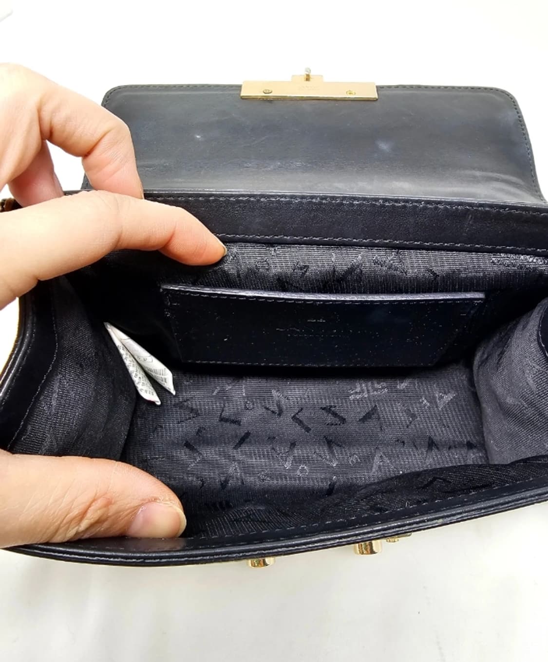 랑방 LANVIN 숄더백 블랙&화이트 상품이미지10