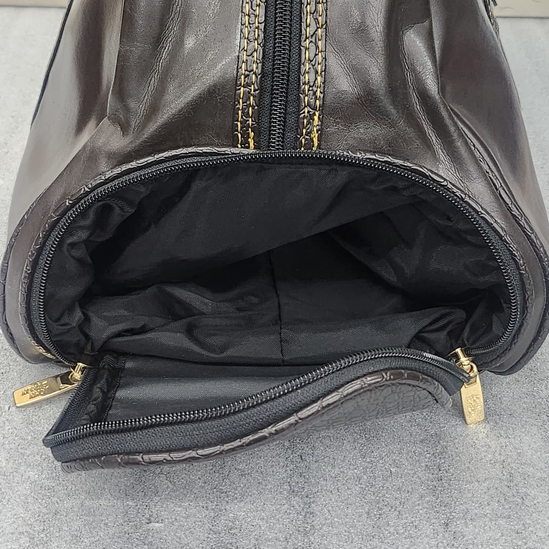 존바이런 가죽 골프 보스턴백50x30x25cm 상품이미지5