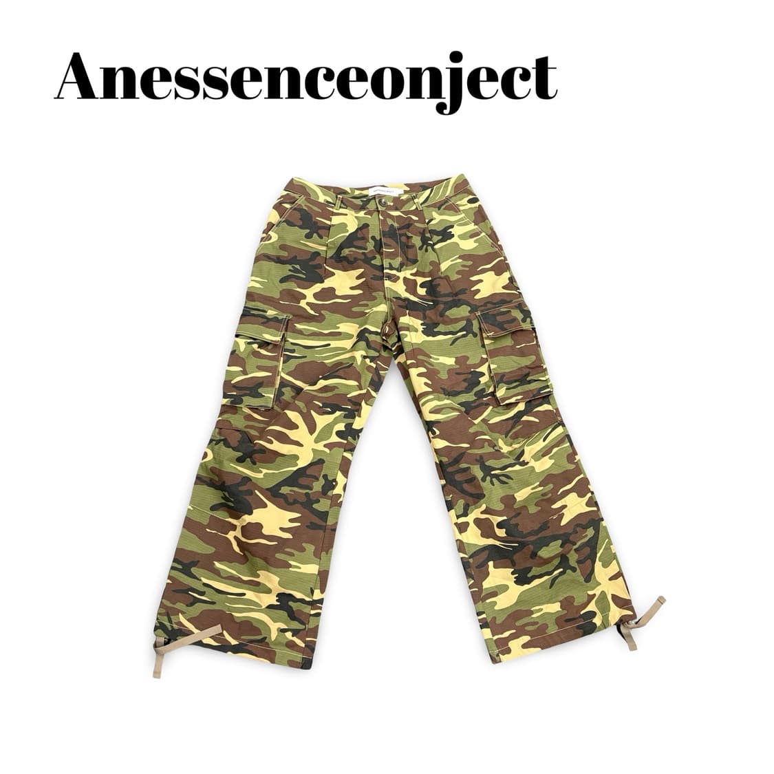 (32)언에센스오브젝트카모팬츠 상품이미지1