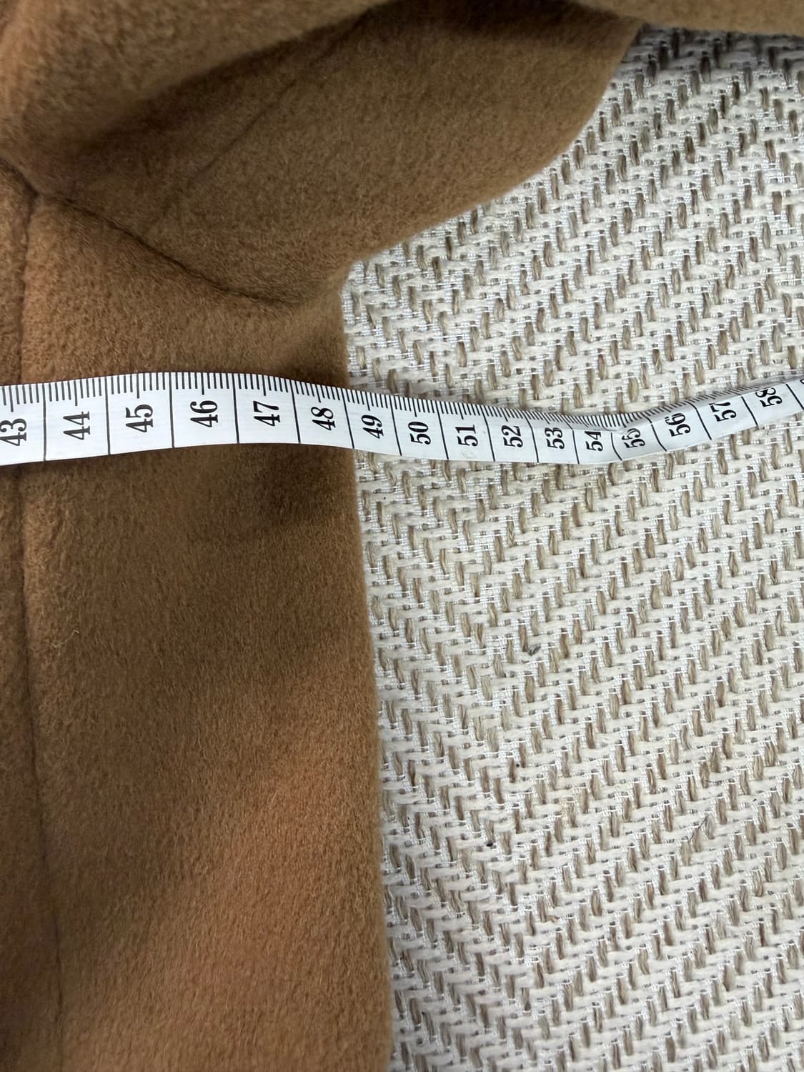 정품) 시스템 한섬 여성 브라운 더블 버튼 코트 88 상품이미지7