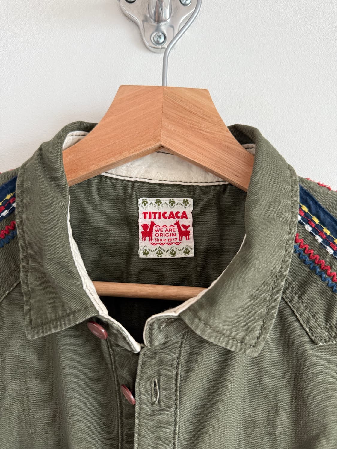 티티카카(TITICACA) 에스닉 셔츠 원피스 상품이미지8