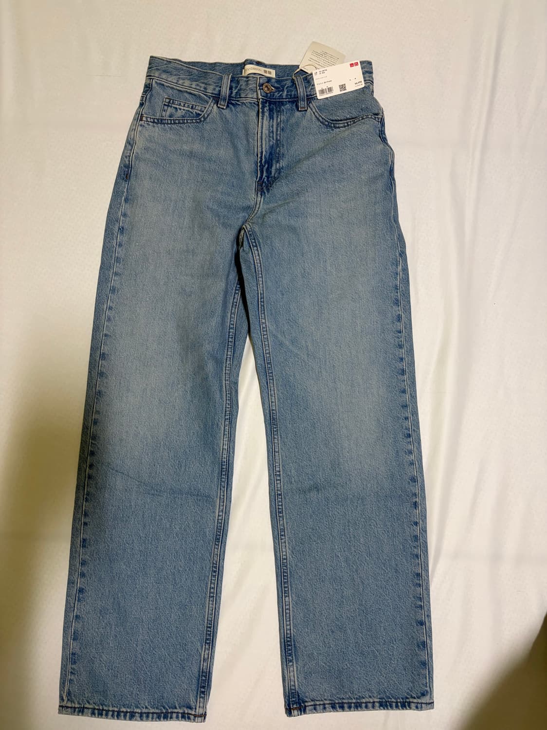 유니클로 JW앤더슨 63블루 28사이즈 새상품 상품이미지1