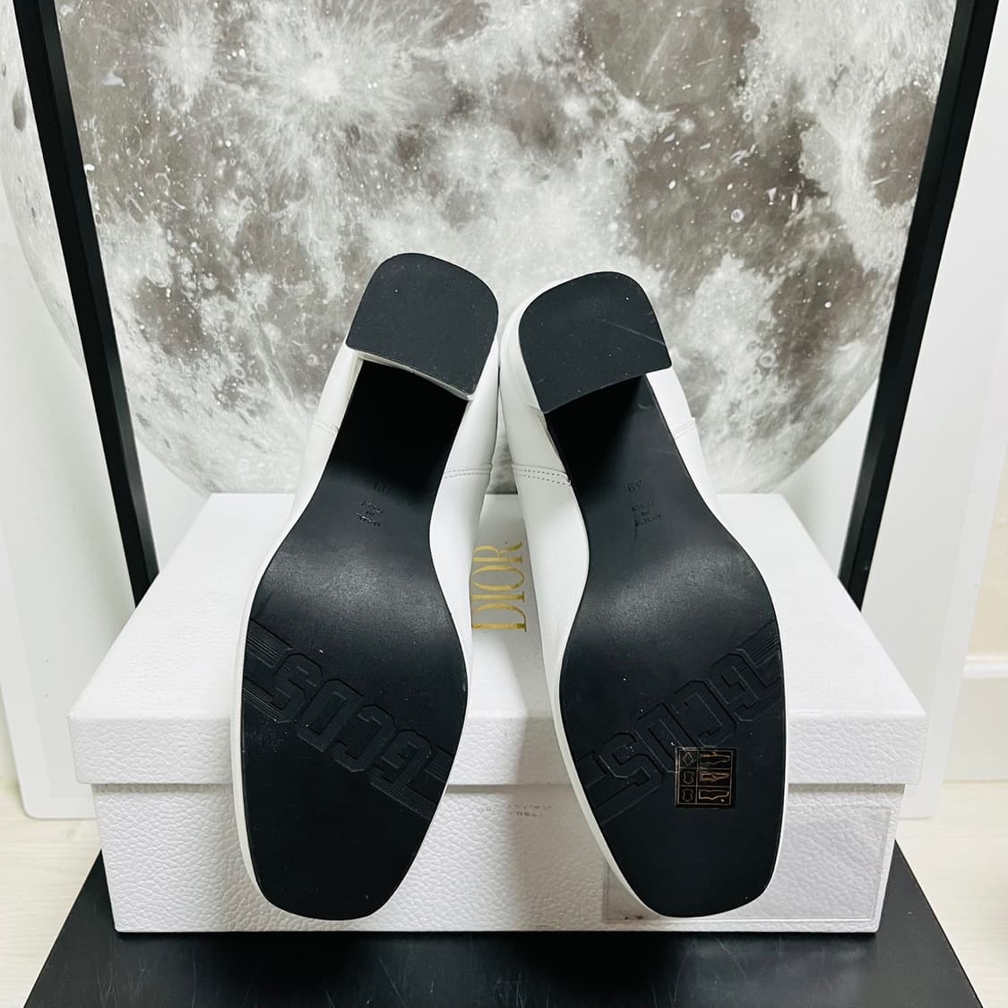  정품 39) GCDS 화이트 컬러 앵클 부츠 250 상품이미지5