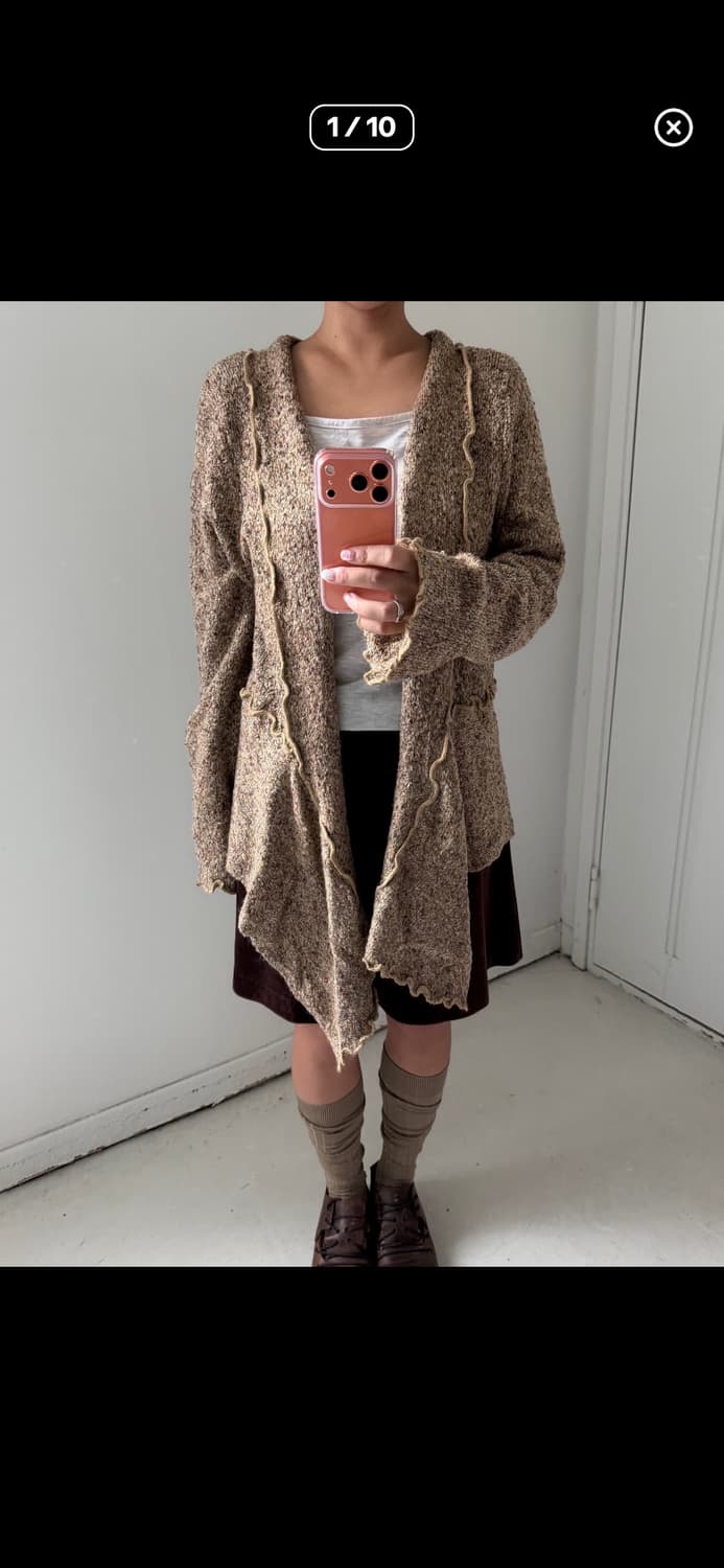 빈티지 니트가디건 상품이미지1