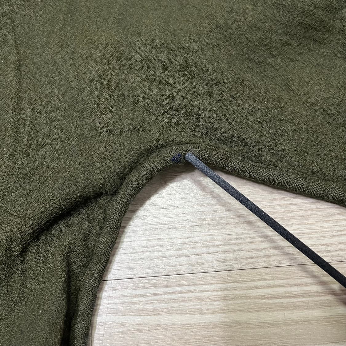 [M] 꼼데가르송 트리콧 축융 울 자켓 AD2008 상품이미지7