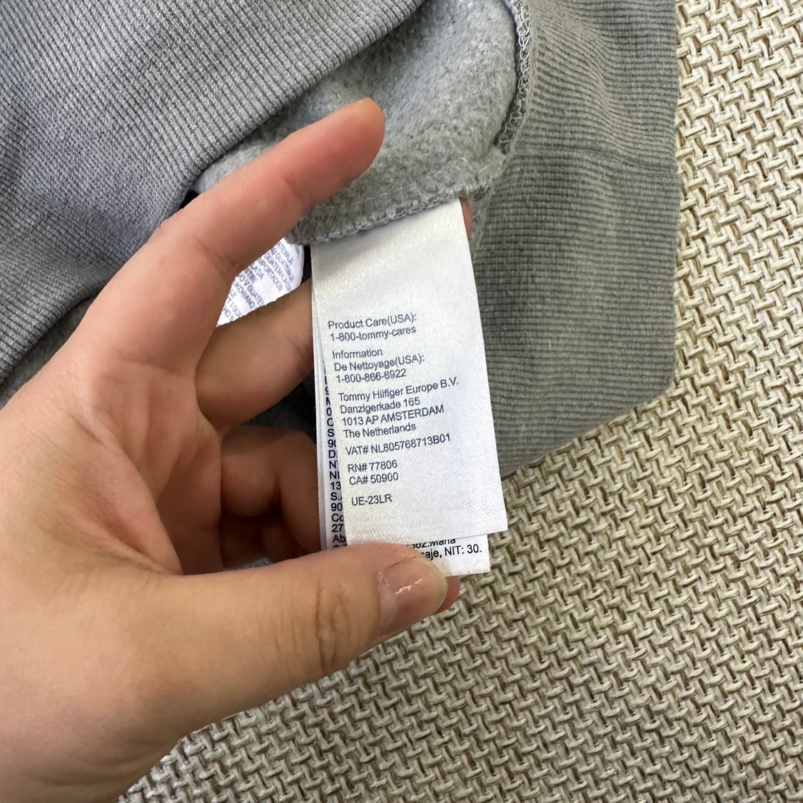 L/G 타미힐피거 맨투맨 0427D 상품이미지3