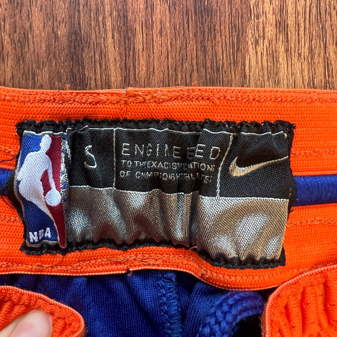 [S]나이키 뉴욕 닉스 NBA 농구 반바지 상품이미지3