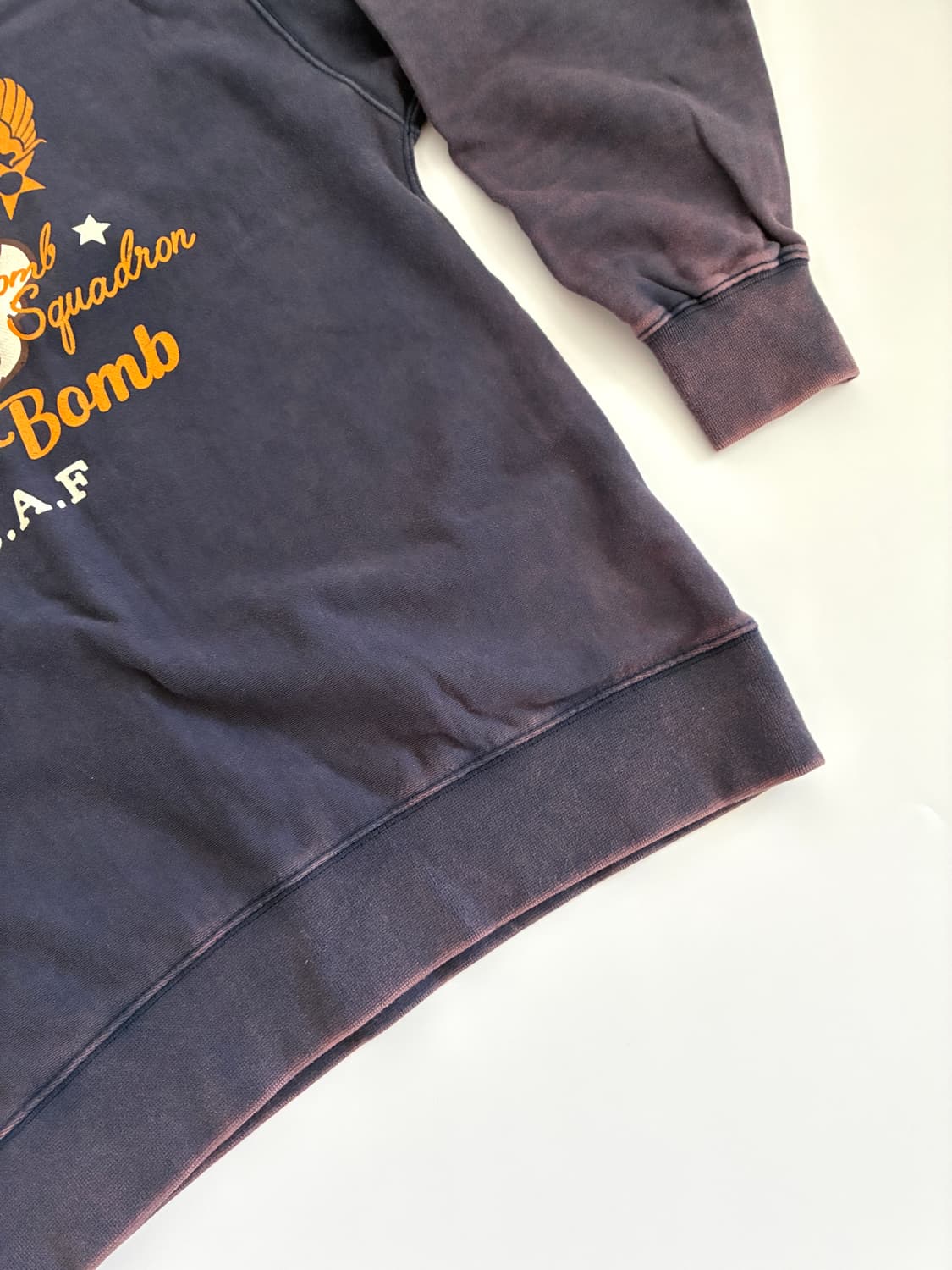 아웃스탠딩 밀리터리 맨투맨 네이비 상품이미지7