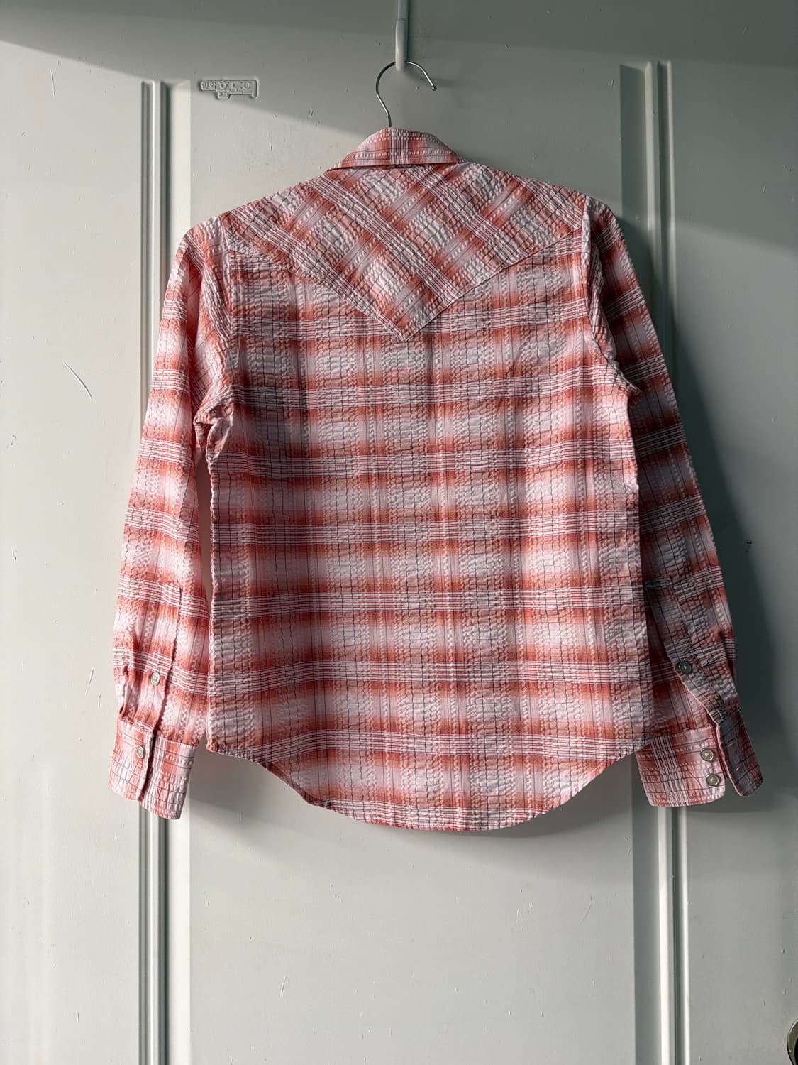 일본빈티지 체크 웨스턴 숏셔츠 상품이미지7