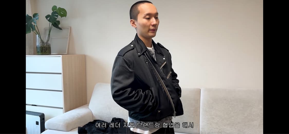 70s 할리데이비슨 나일론 모터사이클 자켓 상품이미지9
