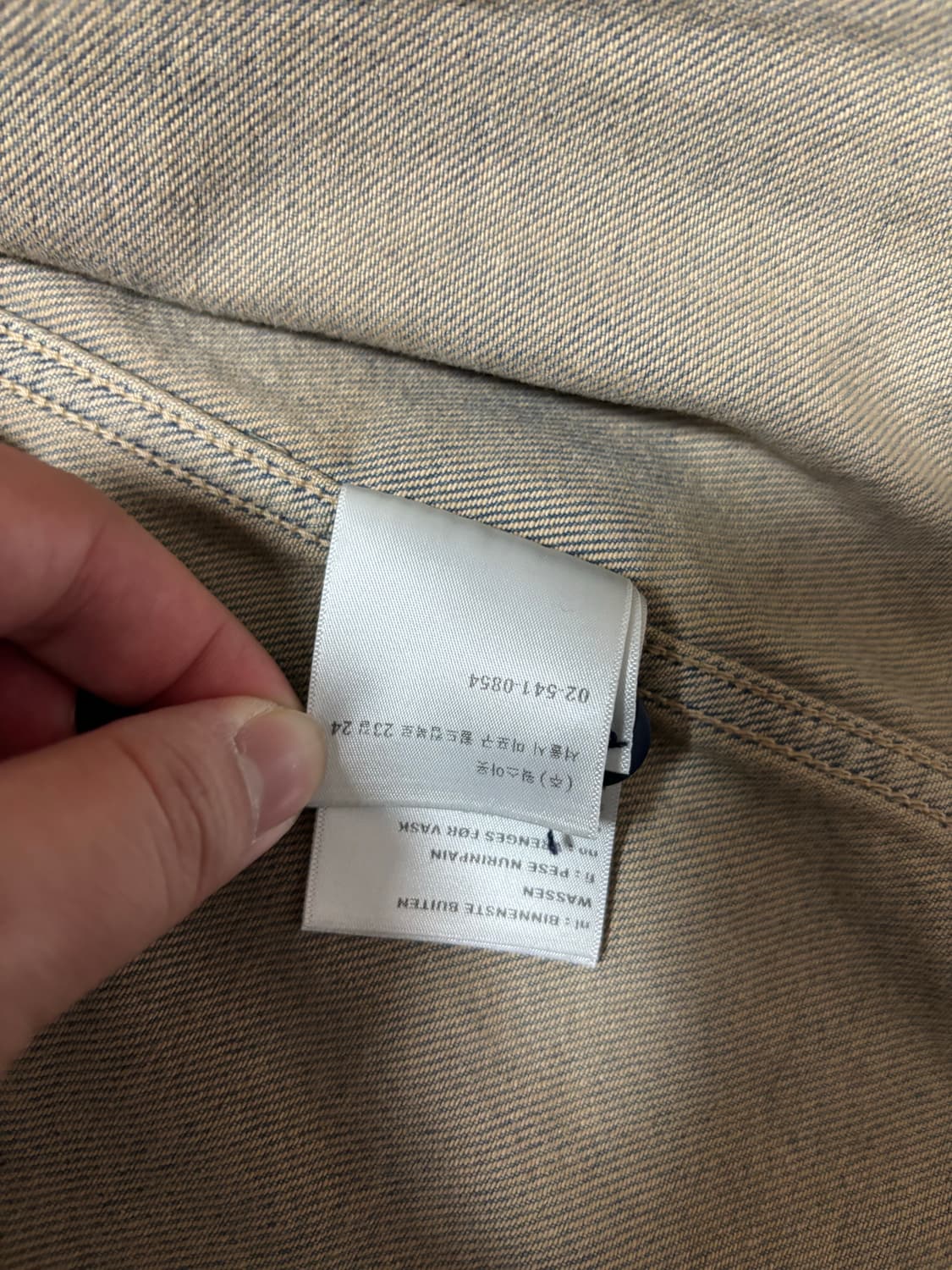 칼하트 wip 오버핏 데님 셔츠  상품이미지5